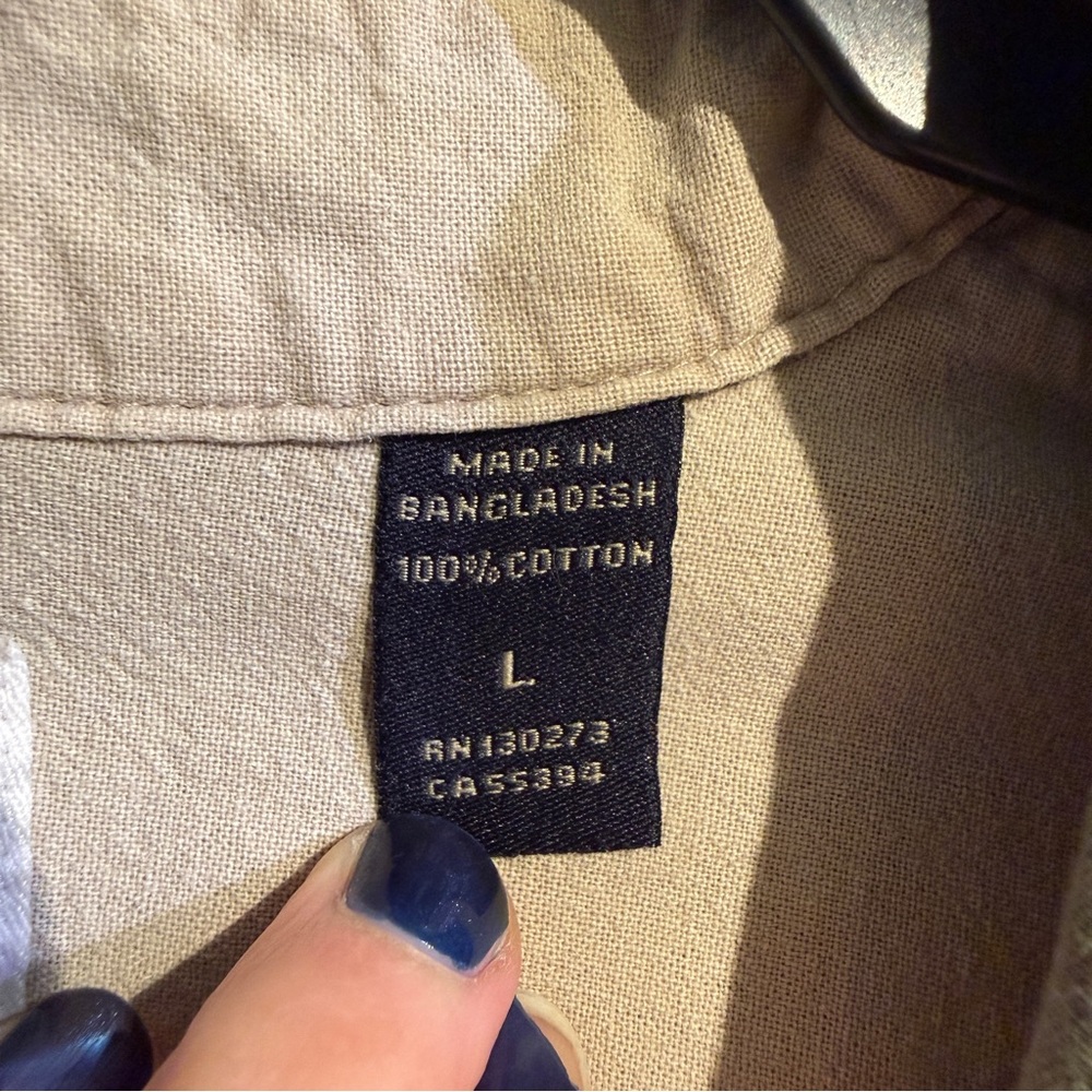 Green Wrangler Button-Up Shirt - Picture 2 of 4